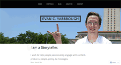 Desktop Screenshot of evanyarbrough.com